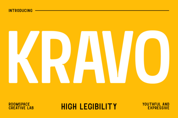 Kravo Regular Font - Featured Image
