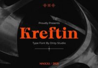 Kreftin Font - Featured Image