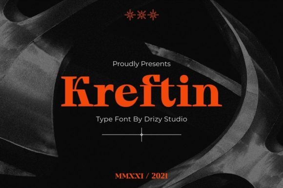 Kreftin Font - Featured Image