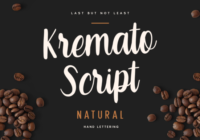 Kremato Font - Featured Image