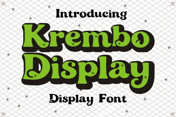 Krembo Display Font - Featured Image