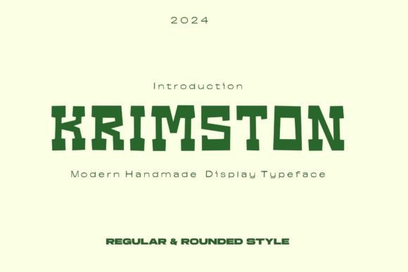 Krimston Font - Featured Image