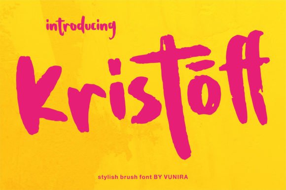 Kristoff Font - Featured Image