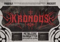 Krondos Font - Featured Image