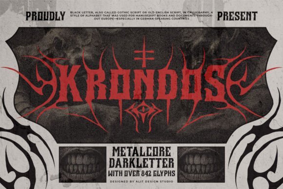 Krondos Font - Featured Image