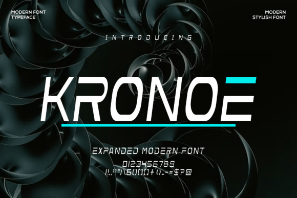 Kronoe Font - Featured Image