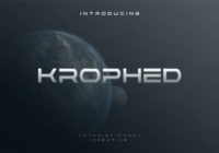 Krophed Font - Featured Image