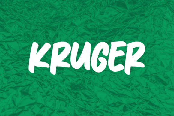 Kruger Font - Featured Image