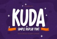 Kuda Font - Featured Image