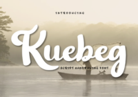 Kuebeg Font - Featured Image
