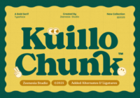 Kuillo Chunk Font - Featured Image