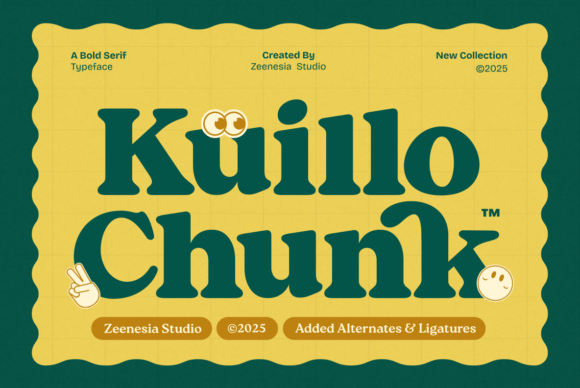 Kuillo Chunk Font - Featured Image