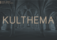 Kulthema Font - Featured Image