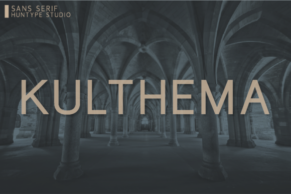 Kulthema Font - Featured Image