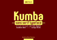 Kumba Font - Featured Image