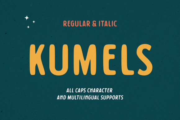 Kumels Font - Featured Image