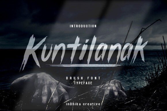 Kuntilanak Font - Featured Image