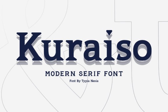 Kuraiso Font - Featured Image