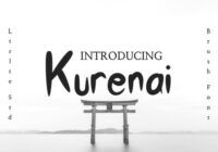 Kurenai Font - Featured Image