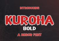 Kuroha Font - Featured Image
