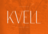 Kvell Font - Featured Image