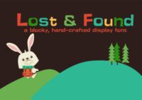 LD Lost and Found Font - Featured Image