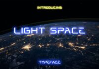 LIGHT SPACE Font - Featured Image