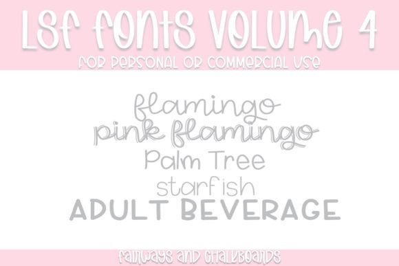 LSF Volume 4 Font - Featured Image