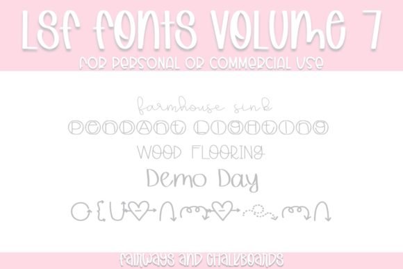 LSF Volume 7 Font - Featured Image