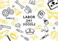 Labor Day Doodle Font - Featured Image