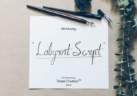 Labyrint Script Font - Featured Image