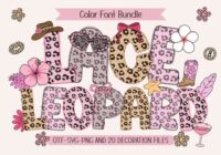 Lace Leopard Font - Featured Image