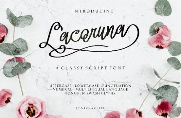 Lacoruna Font - Featured Image