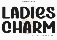 Ladies Charm Font - Featured Image