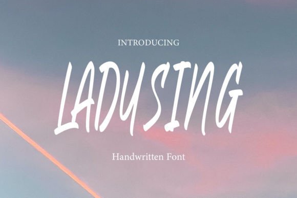 Ladusing Font - Featured Image