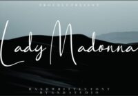 Lady Madonna Font - Featured Image