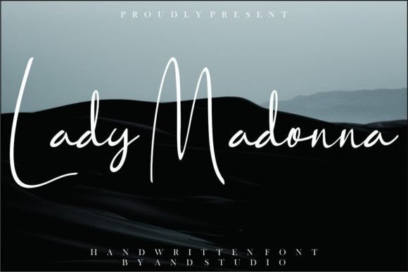 Lady Madonna Font - Featured Image