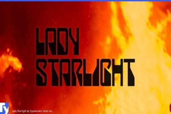 Lady Starlight Font - Featured Image