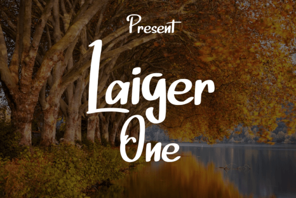 Laiger One Font - Featured Image