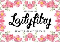 Lailyfitry Font - Featured Image