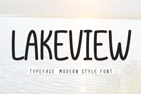 Lakeview Font - Featured Image