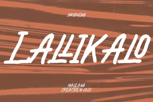 Lallikalo Font - Featured Image
