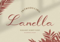 Lamella Font - Featured Image