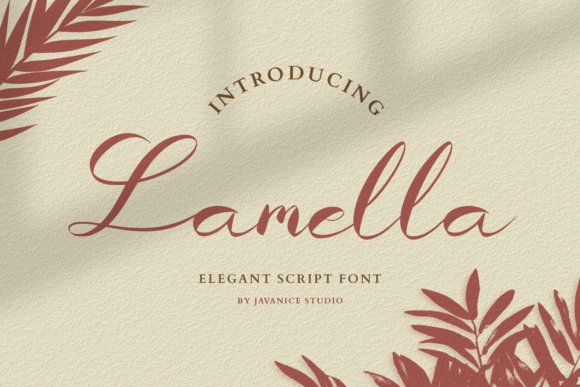 Lamella Font - Featured Image