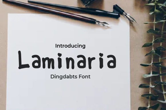 Laminaria Font - Featured Image