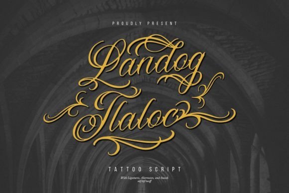 Landog Tlaloc Font - Featured Image
