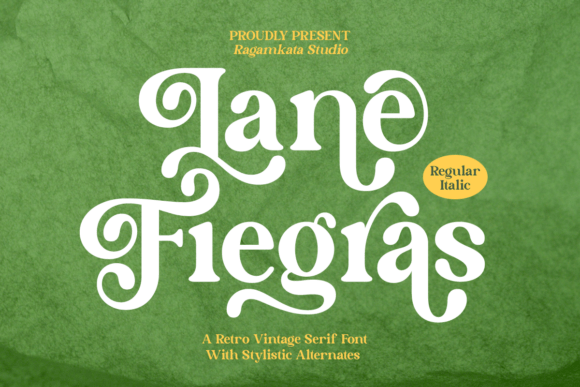 Lane Fiegras Font - Featured Image