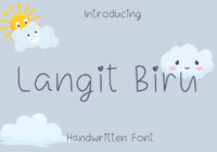 Langit Biru Font - Featured Image