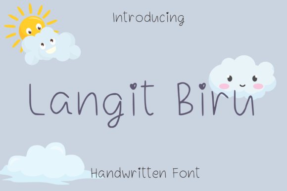 Langit Biru Font - Featured Image