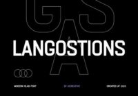 Langostions Font - Featured Image